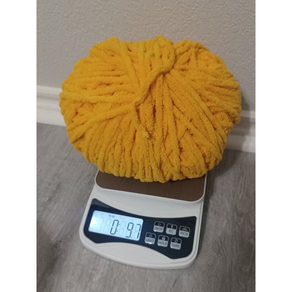 Set of Two BERNAT BLANKET Yarn Skeins, Gray & Gold - Picture 5 of 5
